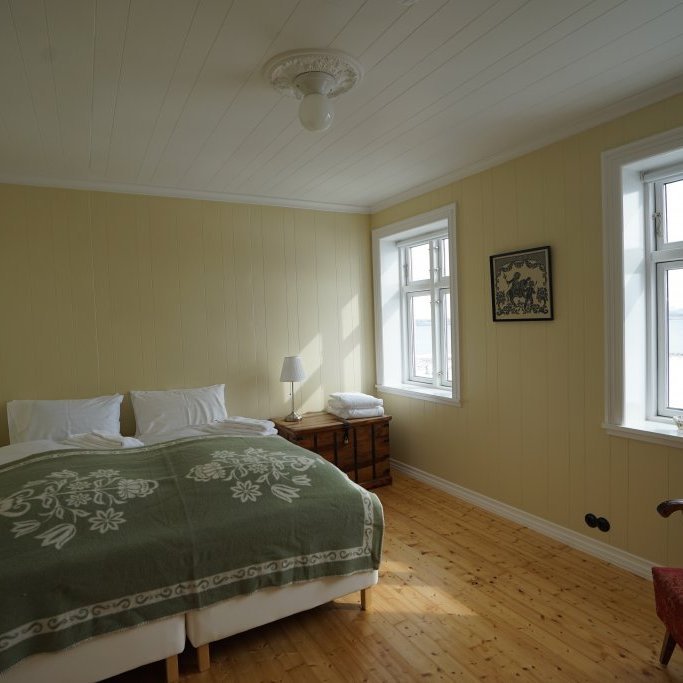 Bedroom 1 on the main level