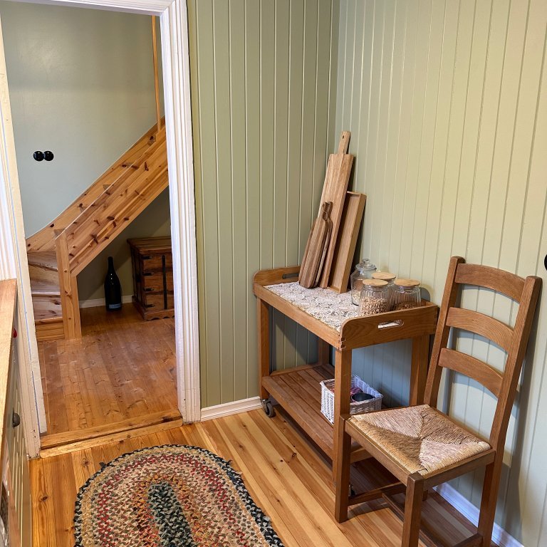 Fully stocked kitchen where the chef prepares amazing meals every evening.