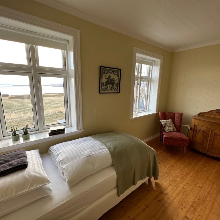 Bedroom 1 on the main level