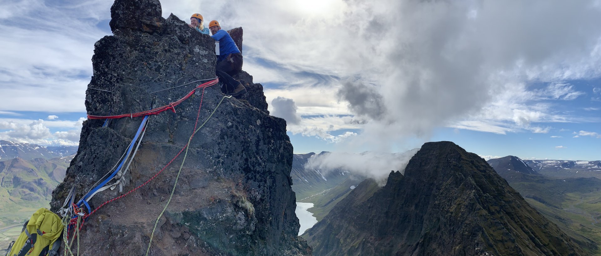 Rock and Alpine climbing North Iceland Bergmenn